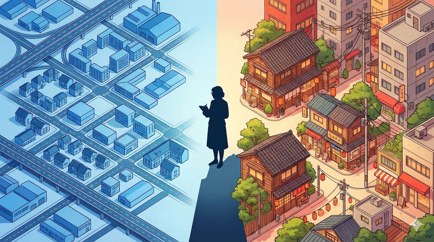 【ゾーニングの機微】日本の街はなぜ「ごちゃ混ぜ」か？ジェイコブス理論と洞爺湖における挑戦