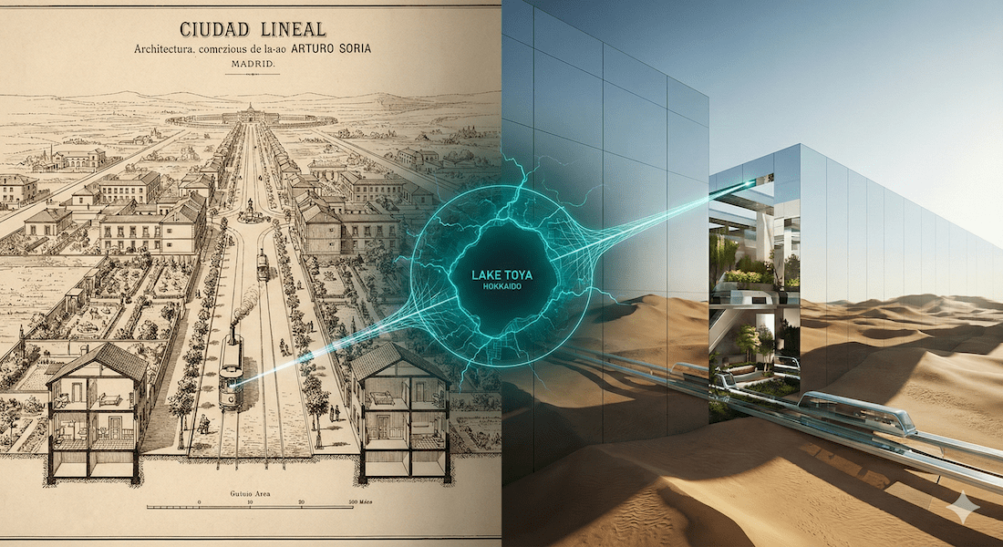 【線状都市の系譜と未来】アルチュロ・ソリアの夢から地方創生の現場へ
