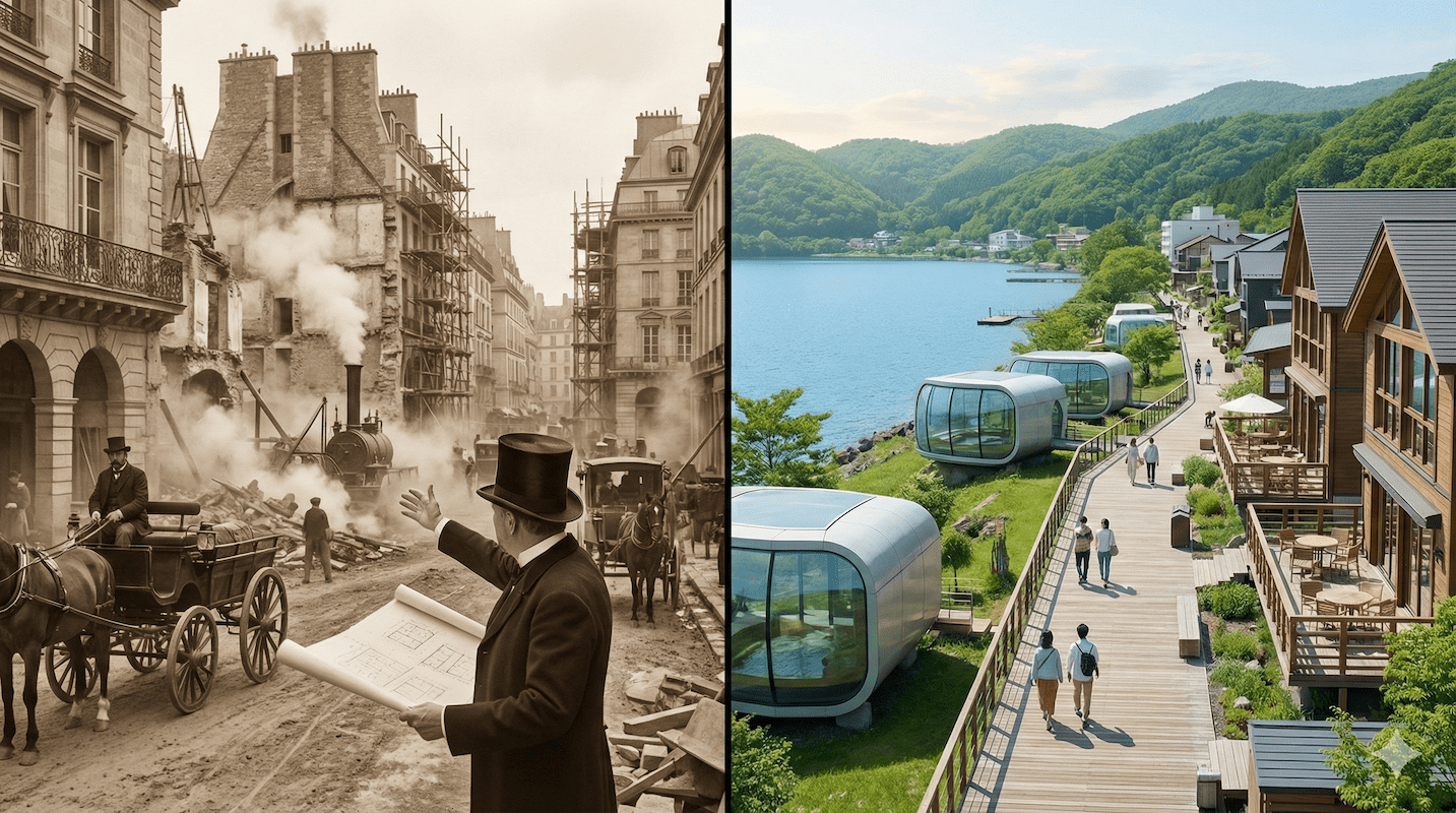 【破壊のパリ、再生の北海道】大改造の歴史が示す「持続可能なまち」の正体