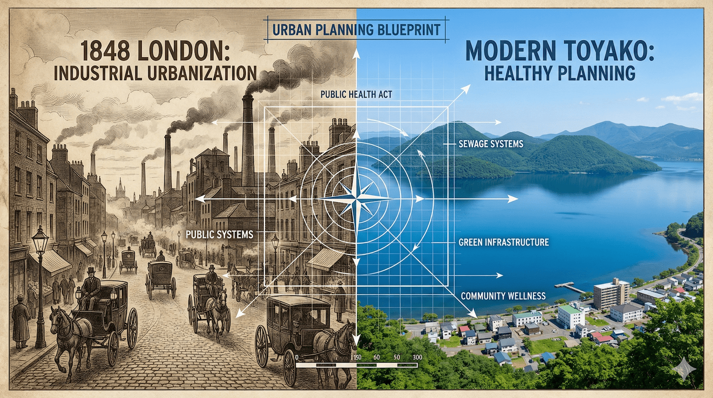 【衛生インフラが都市を創った】1848年公衆衛生法と未来のまちづくり