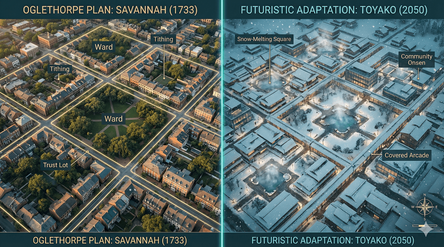 【都市の「細胞」をデザインする】サバンナ計画に見る、コミュニティ形成と持続可能なグリッドの正体