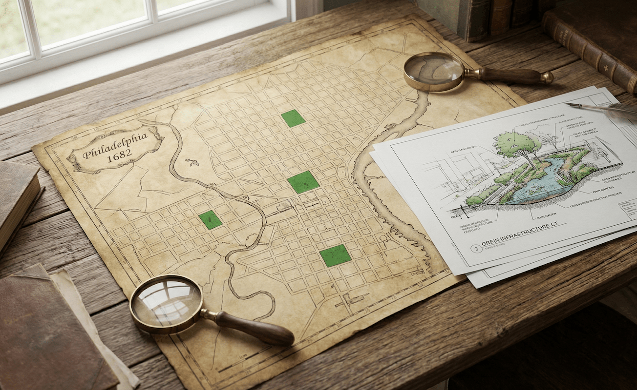 【「緑豊かな都市」の正体】フィラデルフィア計画が示す100年後の資産価値