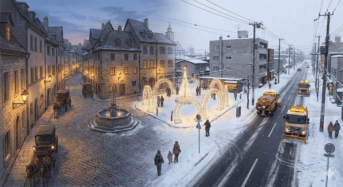 【カミロ・ジッテ『広場の造形』に学ぶ】不規則な美と北海道のまちづくり戦略