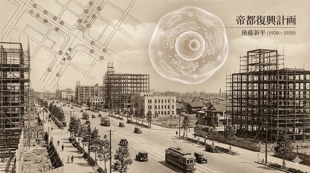 【帝都復興計画と後藤新平】100年先を見据えた「大風呂敷」が現代の都市に遺したもの