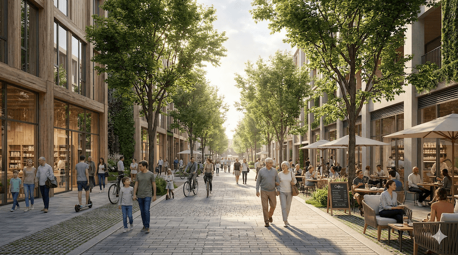 【ウォーカブル・シティとは】歩きたくなる街が生む経済効果と生存戦略