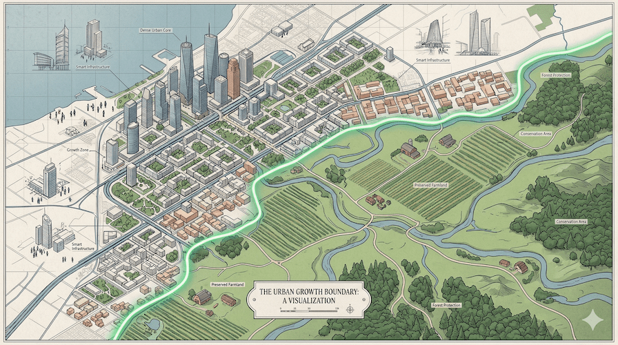 【成長境界線(UGB)】ポートランドに学ぶ縮小時代のまちづくり